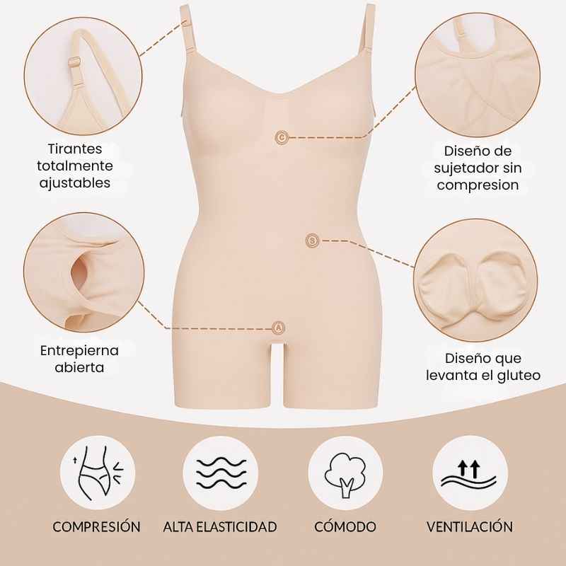 Cintia™: Body Faja Moldeadora | Define el abdomen al instante