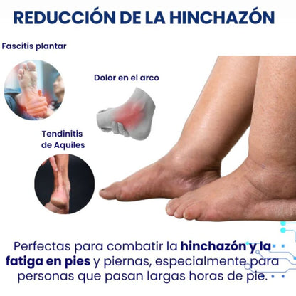 Medias de neuro compresión: Obtén alivio instantáneo de pies hinchados y adoloridos
