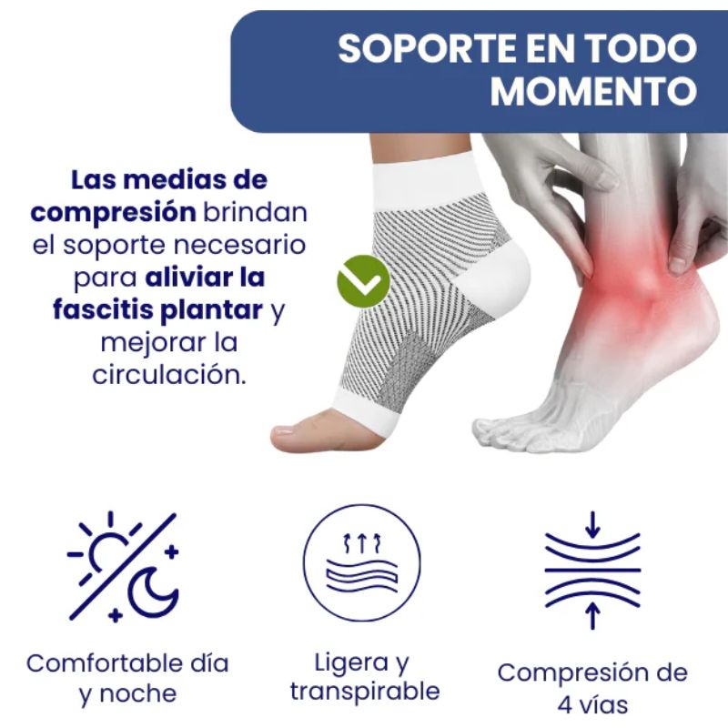 Medias de neuro compresión: Obtén alivio instantáneo de pies hinchados y adoloridos