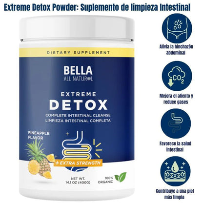 Extreme Detox Powder: Suplemento de limpieza Intestinal