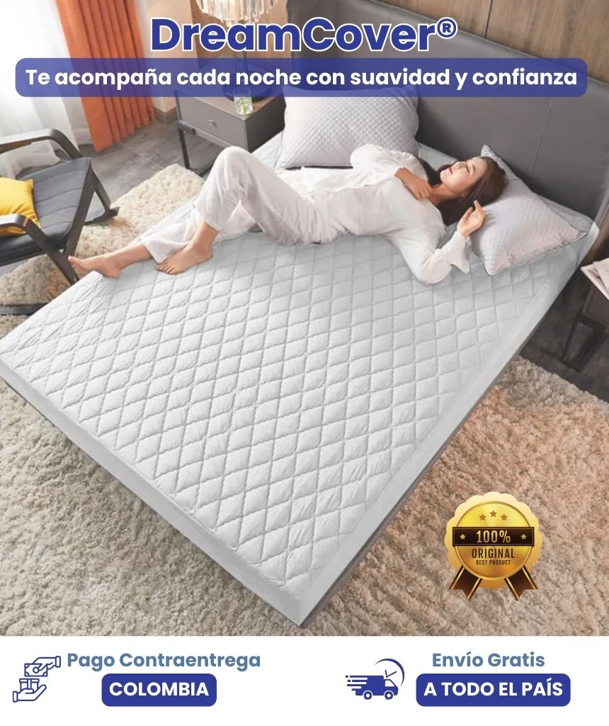 DreamCover®: Protector antifluidos para colchón 🌟
