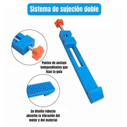 Guia Base De Maquina Corte Ajustable