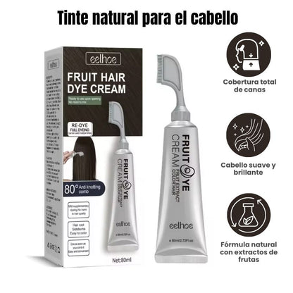 Tinte natural para el cabello +Regalo : Peine Aplicador