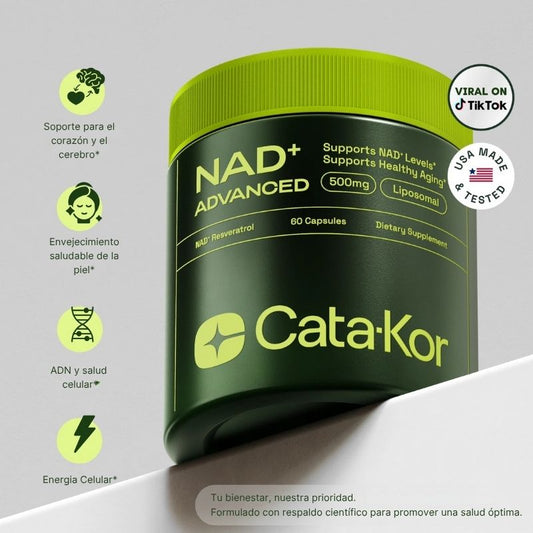 Cata-Kor: NAD+ Advanced + Resveratrol