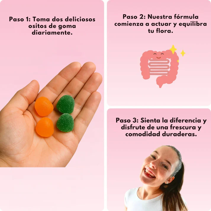 FemiPure™ Gomitas: Olvidate del mal olor y la incomodidad