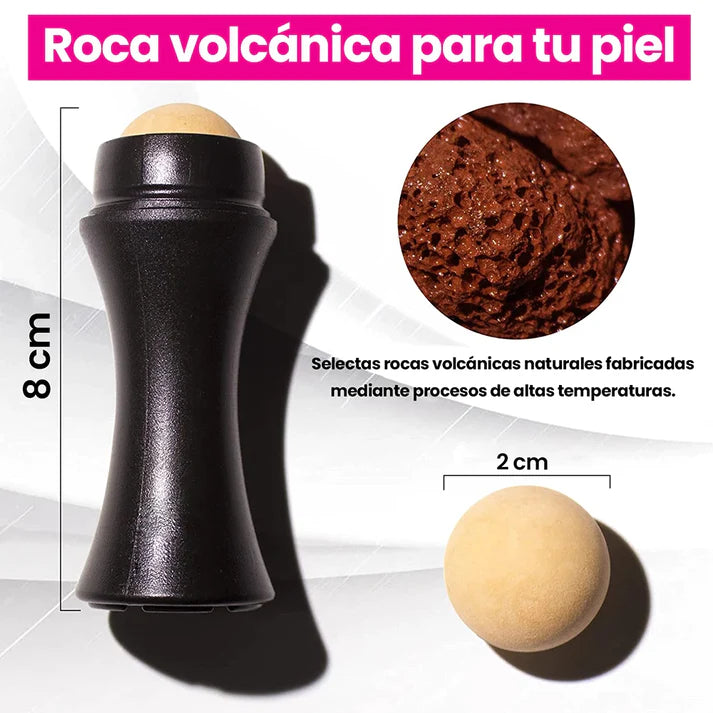 Volcanic Stone™ 2x1 – Roll On Quita Grasa