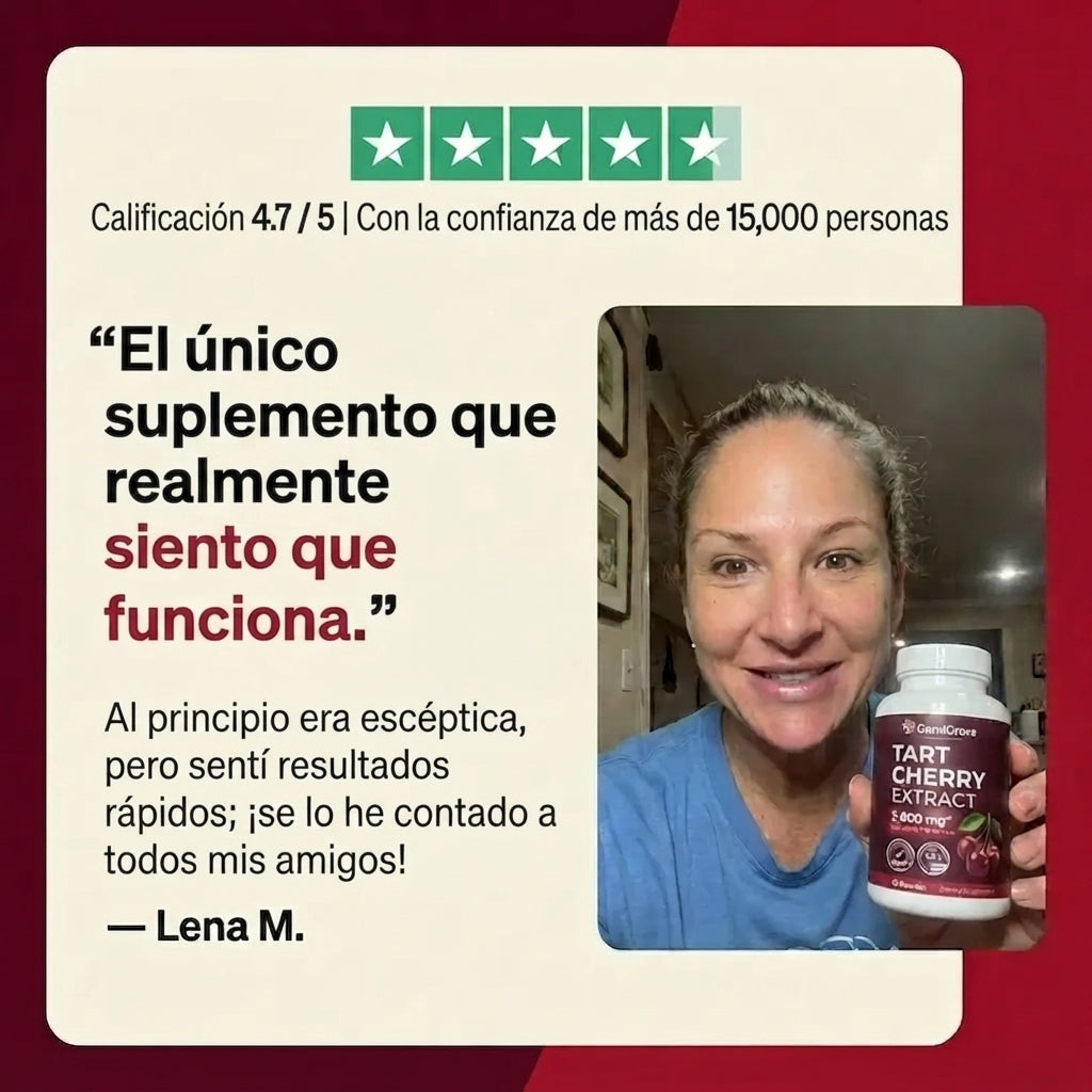 Suplemento cereza acida