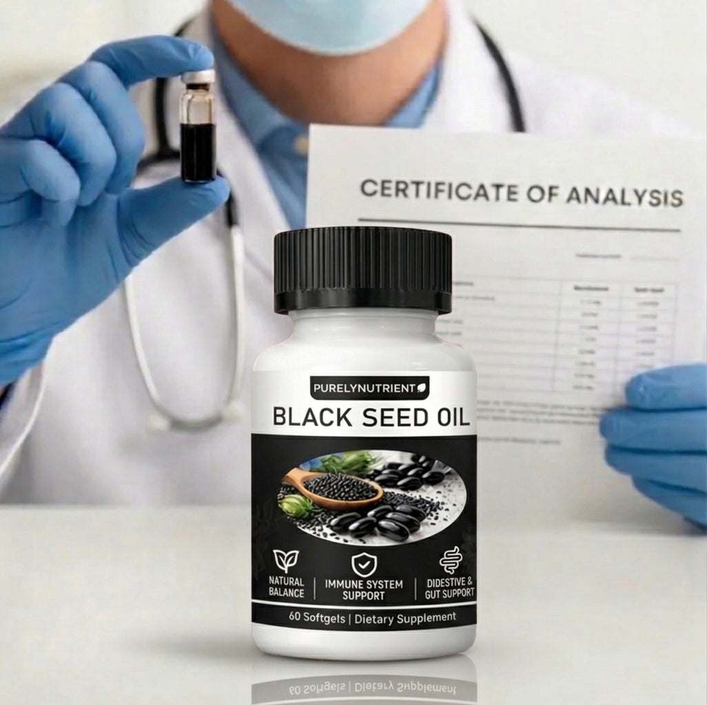 Capsulas aceite de semilla negra de Etiopía | Salud y bienestar digestivo