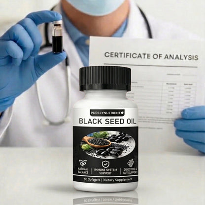 Capsulas aceite de semilla negra de Etiopía | Salud y bienestar digestivo