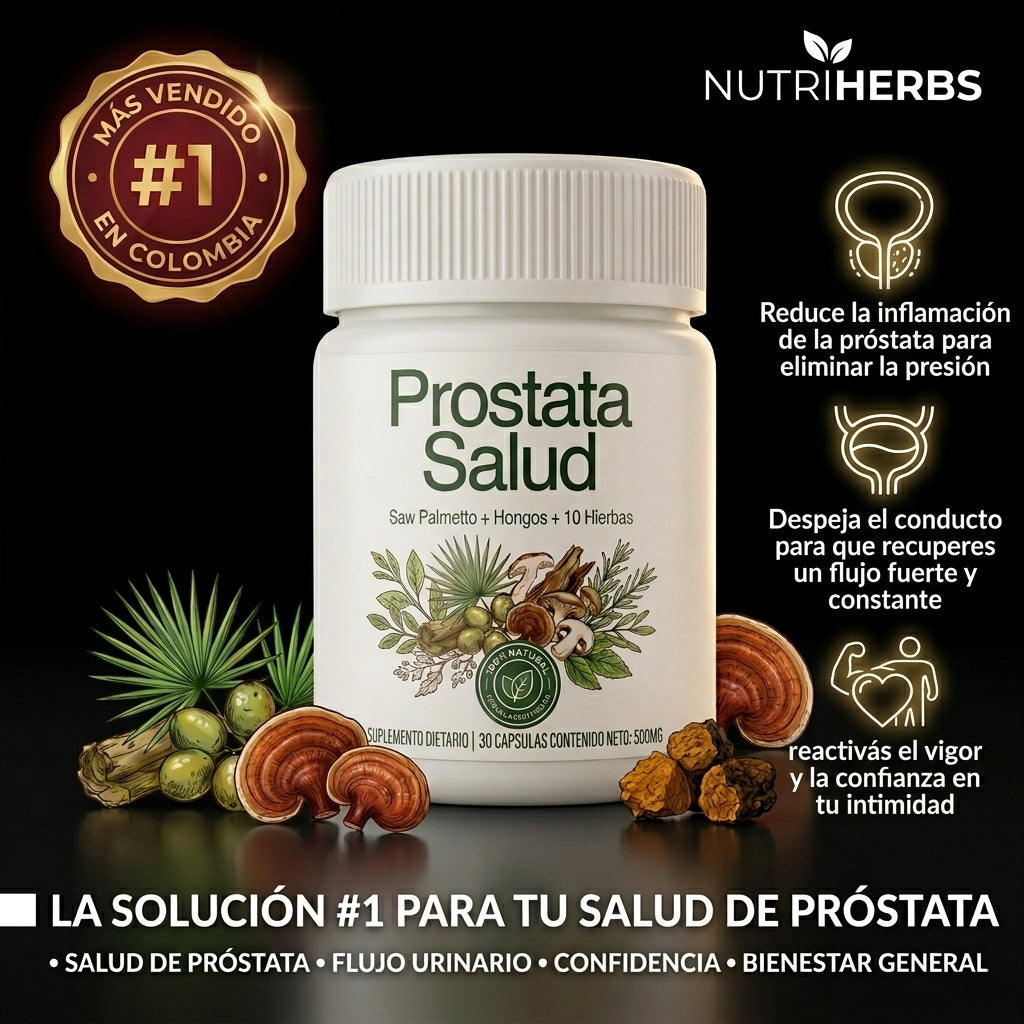 Suplemento para la salud de la próstata | 30 Capsulas