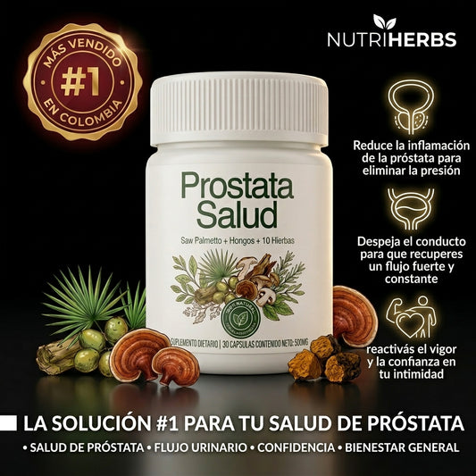 Suplemento para la salud de la próstata | 30 Capsulas