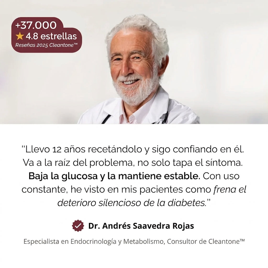 Cleantone™ | Baja y equilibra tu glucosa naturalmente 2x1