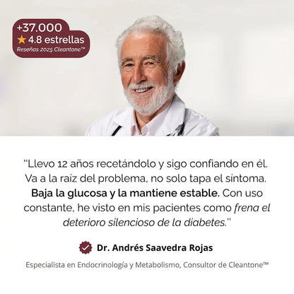 Cleantone™ | Baja y equilibra tu glucosa naturalmente 2x1