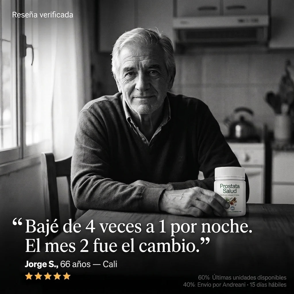 Suplemento para la salud de la próstata | 30 Capsulas