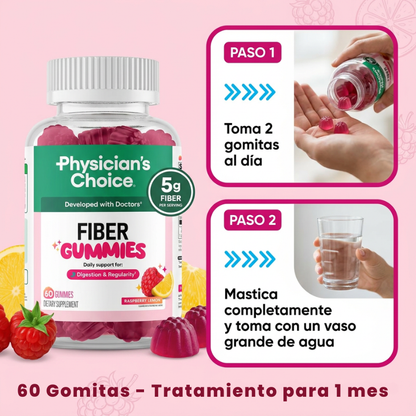 Gomitas de Fibra Prebiótica | Tu digestión en equilibrio