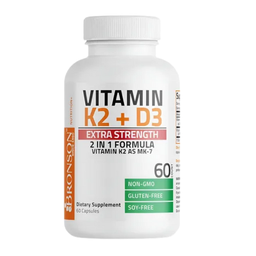 Vitamina K2+D3 60 Capsulas