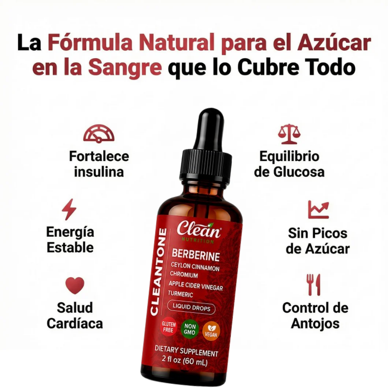 Cleantone™ | Baja y equilibra tu glucosa naturalmente 2x1
