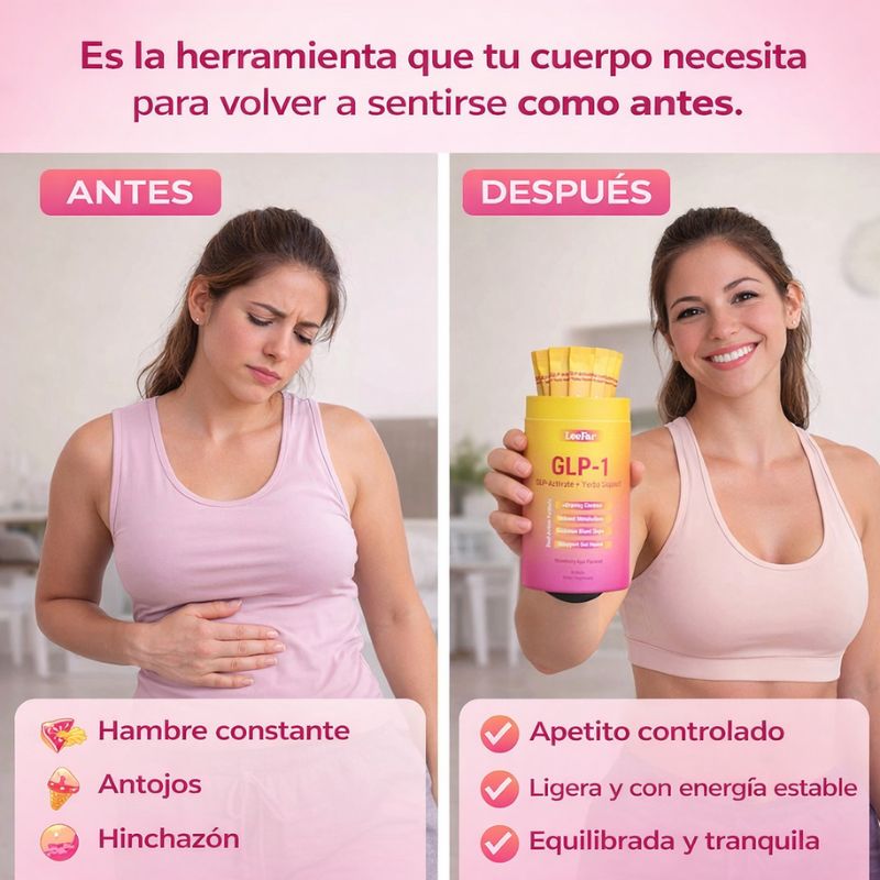 LeeFar GLP-1: Suplemento Nutricional de Apoyo Digestivo y Metabólico