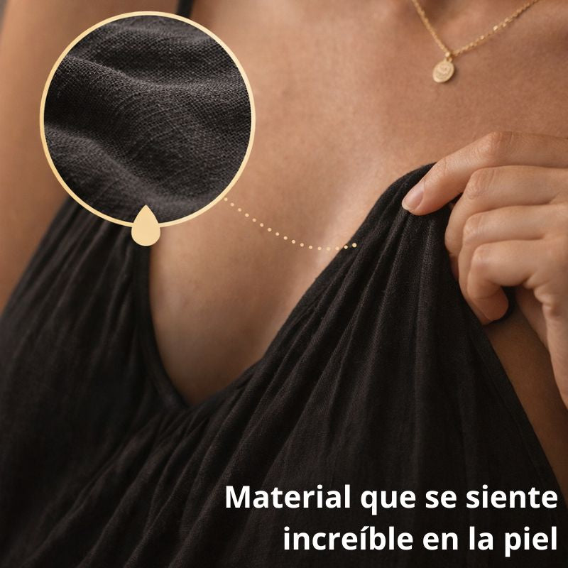 Orello™: Vestido de lino ultra suave