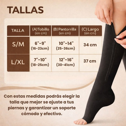 Zippra™: Medias de compresión