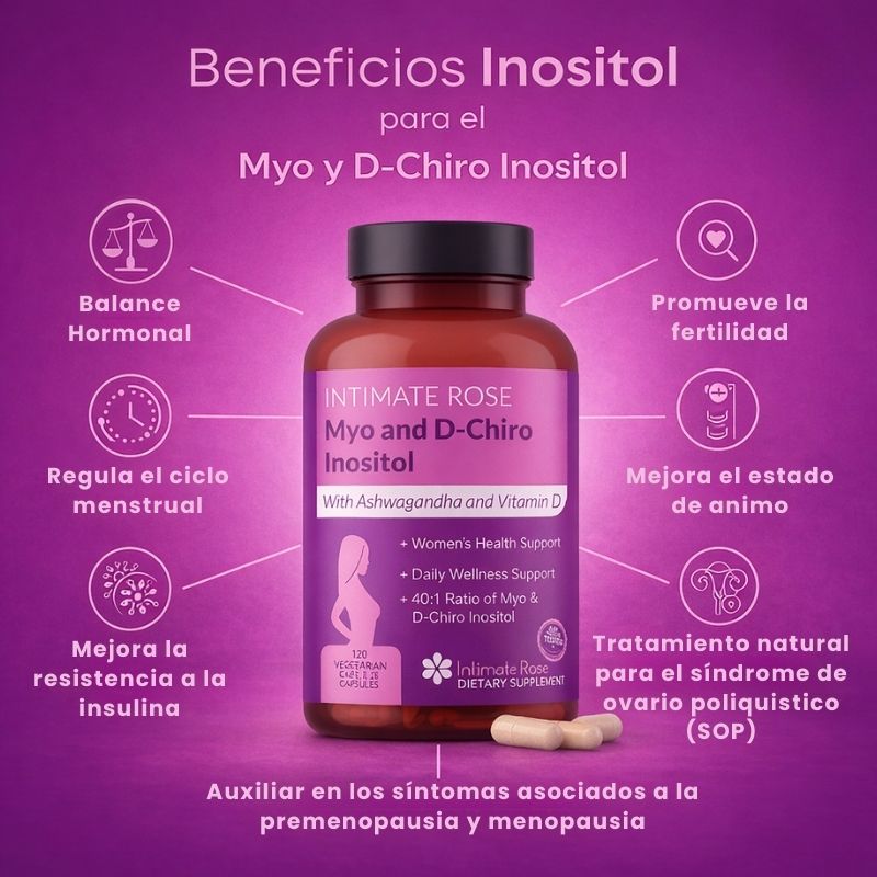 Suplemento Myo-Inositol + D-Chiro Inositol