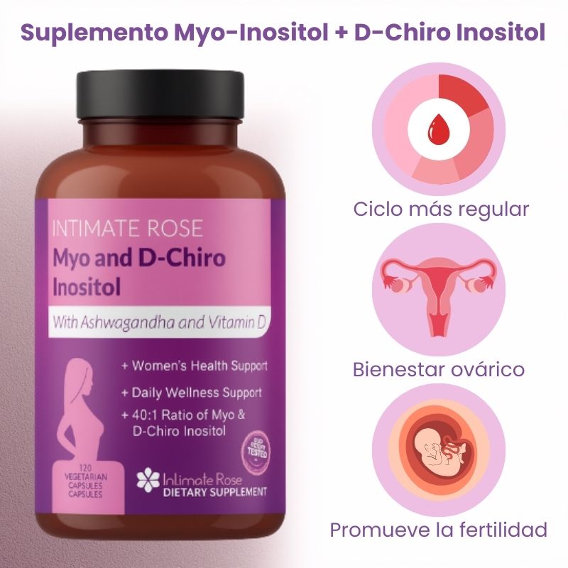 Suplemento Myo-Inositol + D-Chiro Inositol