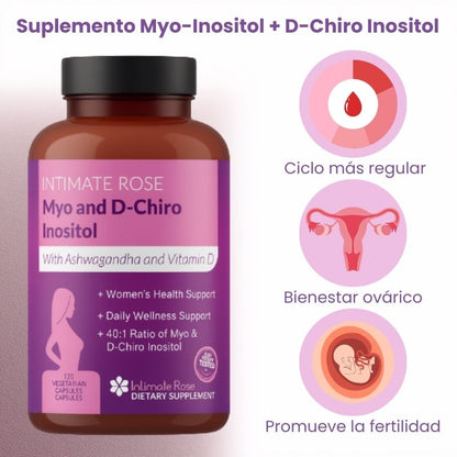 Suplemento Myo-Inositol + D-Chiro Inositol