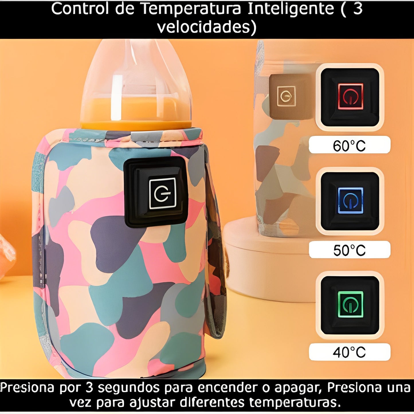 Baby Heat Bottle: Calentador portatil de teteros⭐+ Bono descuento próxima compra