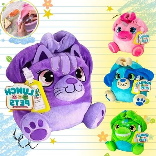 PetLunch™ Lonchera Peluche Maleta Niños