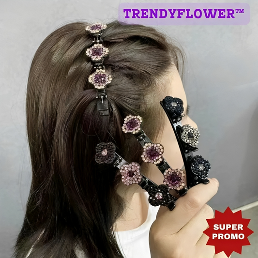 TRENDYFLOWER™: SET X 3 PINZAS PARA EL CABELLO TRES FLORES ¡SUPER PROMO🌺 !