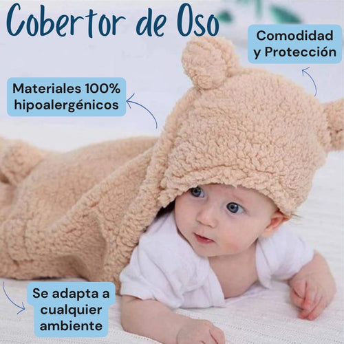 Cobertor de Oso: Protección y comodidad para tu bebe