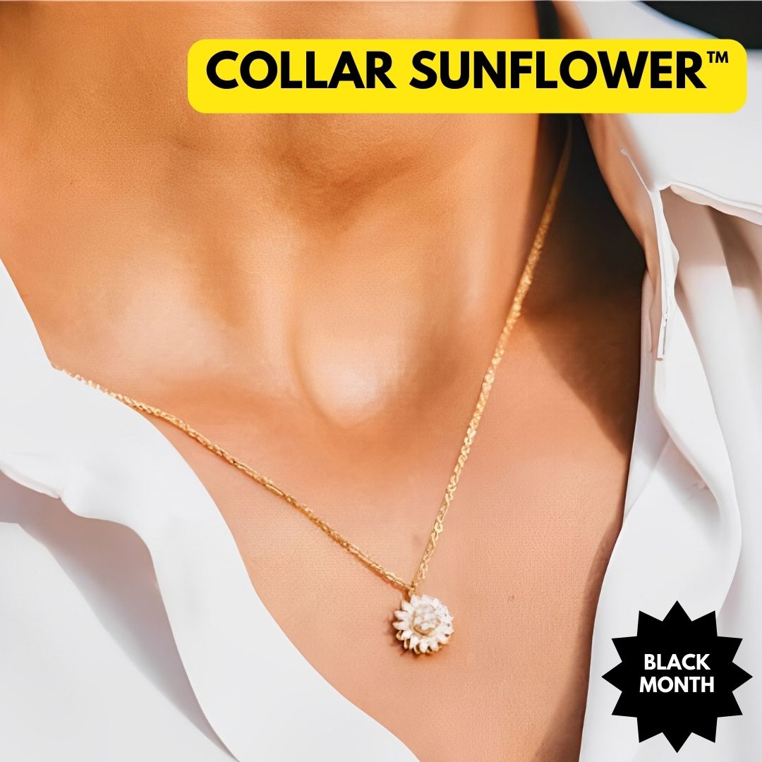 COLLAR SUNFLOWER™: UN GIRO DE TRANQUILIDAD Y OLVIDATE DE LA ANS🌻EDAD