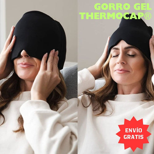 GORRO GEL THERMOCAP ®️ ┃ ALIVIA EL DOLOR DE CABEZA Y LA MIGRAÑA