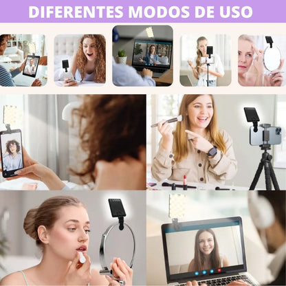 INFLULIGHT ┃ LUZ LED PORTATIL PARA SELFIE