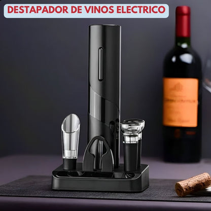 ELITEWINE™: SET SACACORCHOS ELÉCTRICO PRO ¡BLACK DAYS 🔥!