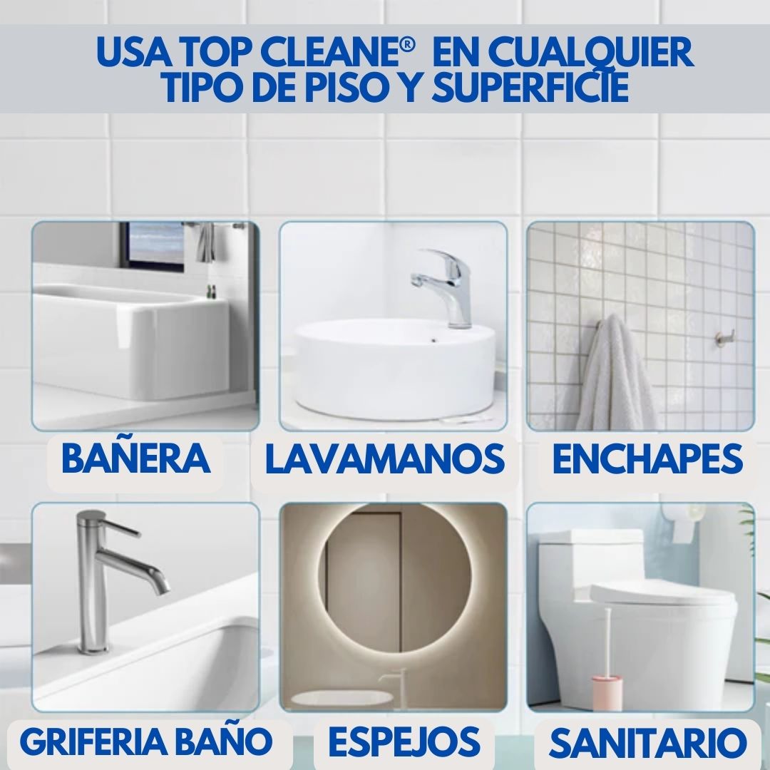 TOP CLEANER® :LIMPIADOR DE JUNTAS Y PISOS ¡TODO LIMPIO EN MINUTOS!