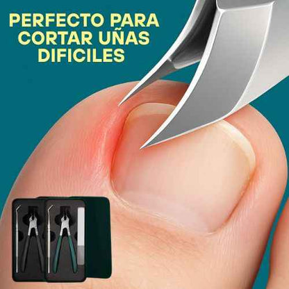 Set 3 piezas profesionales para cortar uñas