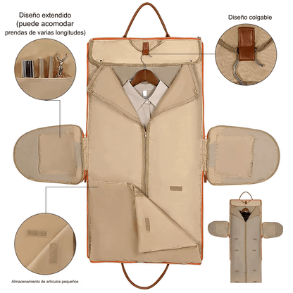 TraveLuxe™: Bolso de viaje plegable | obsequio: Cubrezapatos impermeable