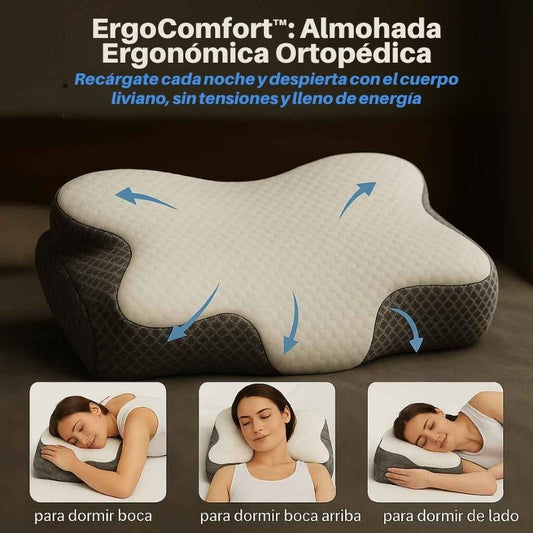 ErgoComfort™: Almohada Ergonomica Ortopedica