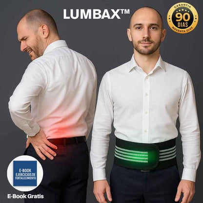 Lumbax™: Cinturón Lumbar Ciática + E-book Gratis