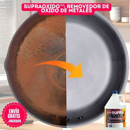 SUPRAOXIDO™: REMOVEDOR DE ÓXIDO DE METALES| ELIMINA EL OXIDO DE MANERA EFICAZ
