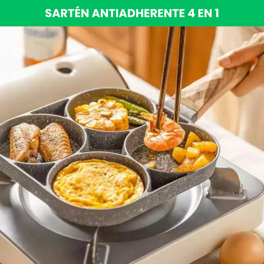 MAXICHEF™:SARTÉN ANTIADHERENTE 4 EN 1