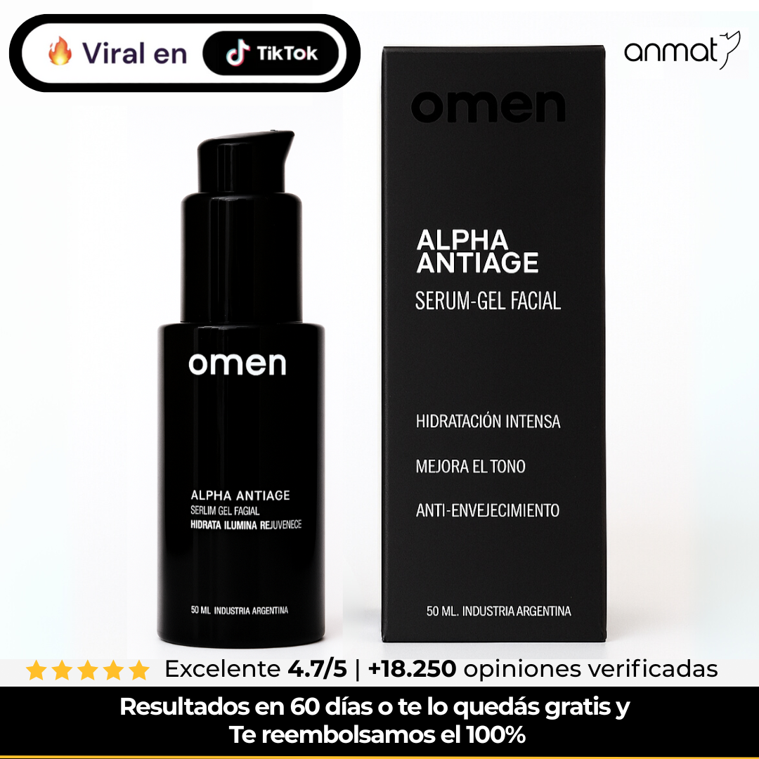 Serum anti-arrugas OMEN Alpha Anti-age para Hombre