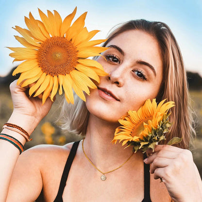 COLLAR SUNFLOWER™: UN GIRO DE TRANQUILIDAD Y OLVIDATE DE LA ANS🌻EDAD