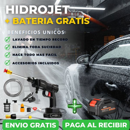 WaterPro®: Hidrolavadora Inalambrica Turbo 2.0