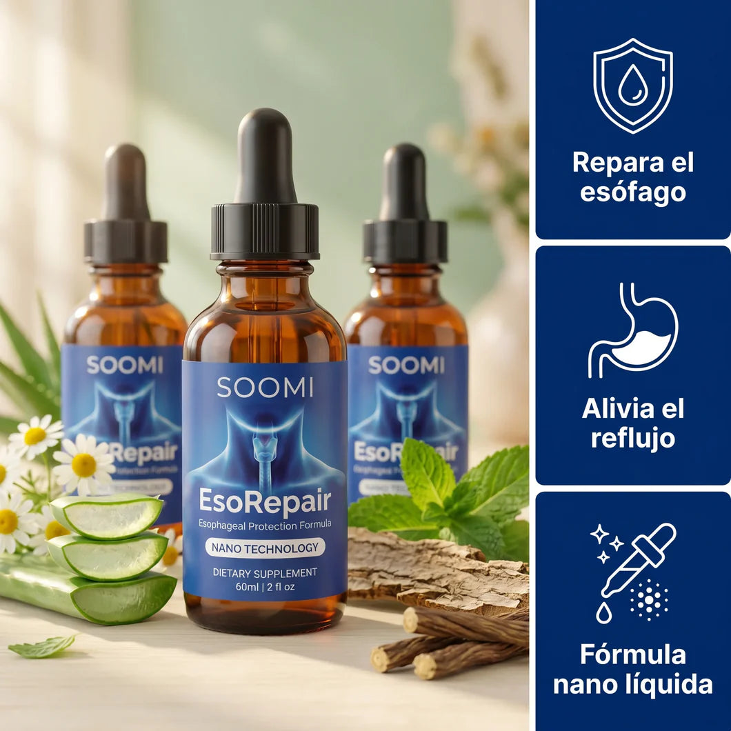 Reparador esofágico nano-sublingual