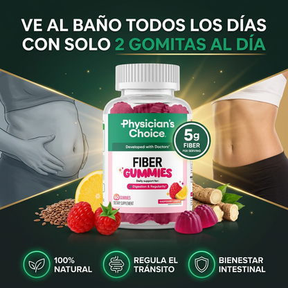 Gomitas de Fibra Prebiótica | Tu digestión en equilibrio