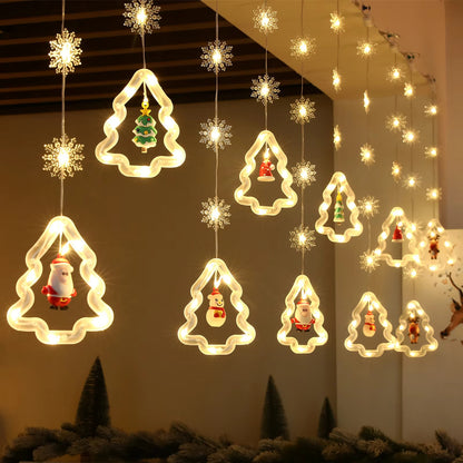 Cortina Luces de navidad 3mts | Ilumina tu hogar con la magia de la Navidad