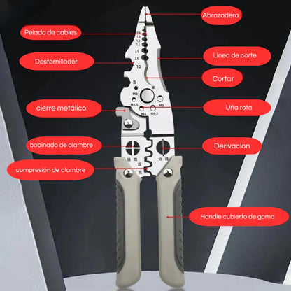 WIREMASTER ™: ALICATE MULTIFUNCIONAL| TODO LO QUE NECESITAS EN 1 SOLA HERRAMIENTA