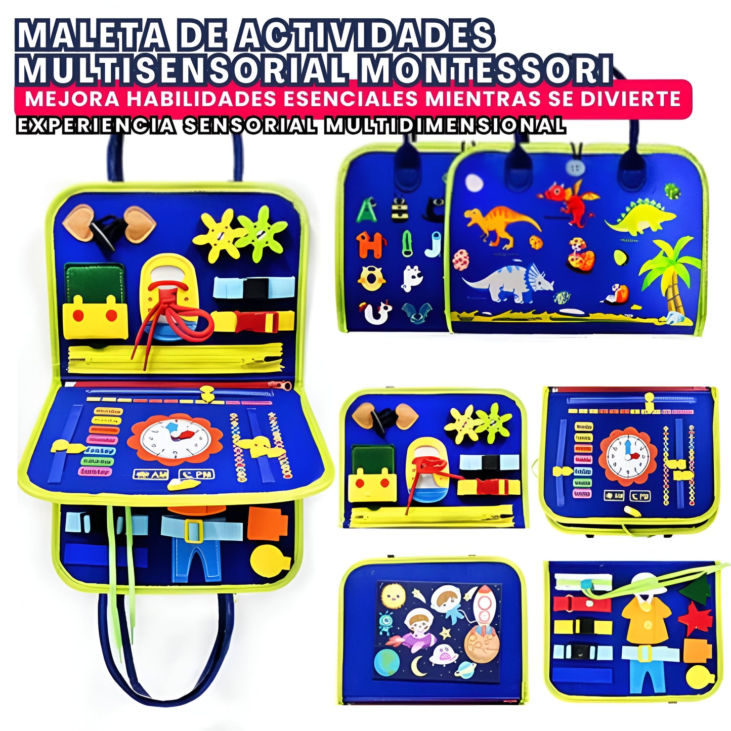 SENSORBAG™:MALETA DE ACTIVIDADES MULTISENSORIAL MONTESSORI